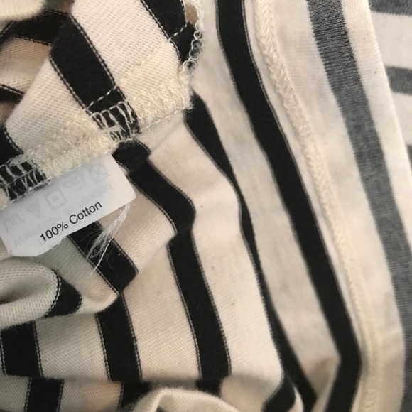 Madewell striped cropped sweatshirt XXS - Picture 3 of 6